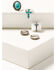 Image #1 - Shyanne Women's Silver & Turquoise Stone Cross 5-piece Ring Set, Silver, hi-res