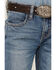 Image #2 - Rock & Roll Denim Girls' Pocket Bootcut Jeans, Blue, hi-res