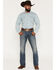 Image #1 - Cody James Men's Denver Wash Wyatt Slim Bootcut Stretch Denim Jeans, Medium Wash, hi-res