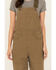 Image #3 - Lucky Brand Workwear Women's Broken Canvas Work Overalls, Olive, hi-res