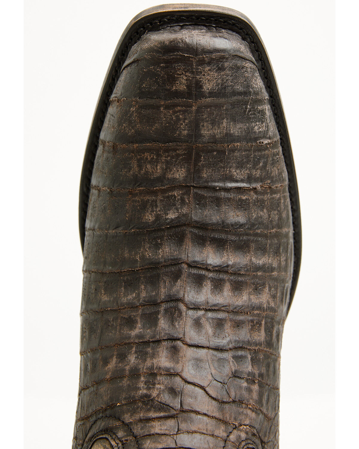 Image #6 - Cody James Black 1978&reg; Men's The Alston Exotic Caiman Belly Western Boots - Square Toe, Brown, hi-res