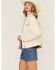 Image #4 - Wrangler Women's Logo Denim Trucker Jacket, Ivory, hi-res