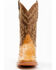 Image #4 - Cody James Men's Full-Quill Ostrich Exotic Western Boots - Broad Square Toe, Brown, hi-res