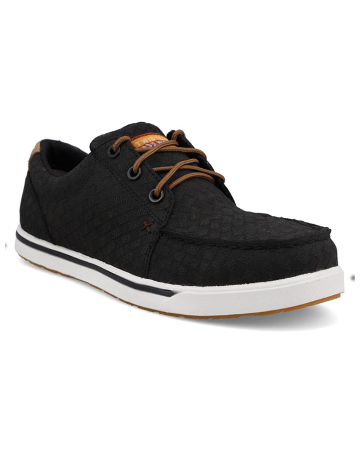 Twisted X Women's Kicks Moc Work Shoes - Nano Composite Toe, Charcoal, hi-res