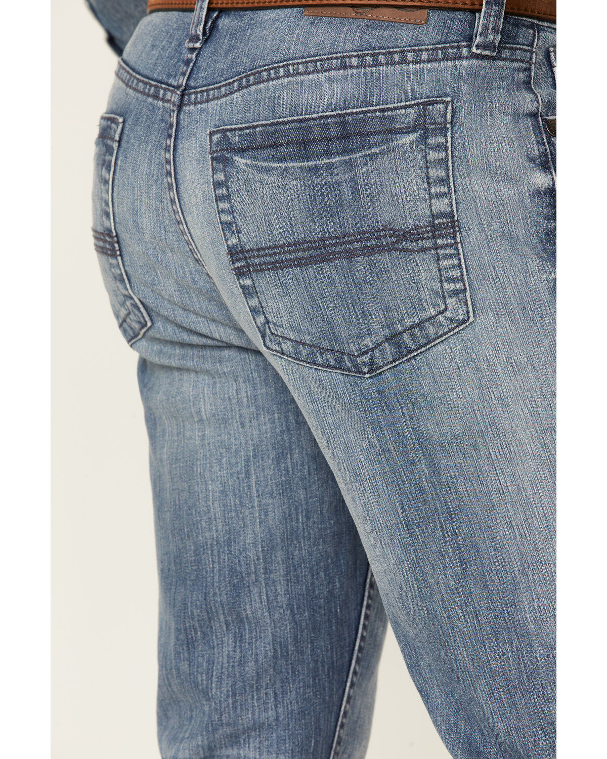 Image #4 - Cody James Men's Buckskin Wash Jackson Slim Straight Stretch Denim Jeans, Blue, hi-res