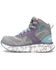 Image #3 - Carolina Women's Azalea Hi-Top Athletic Work Shoes - Composite Toe , Grey, hi-res