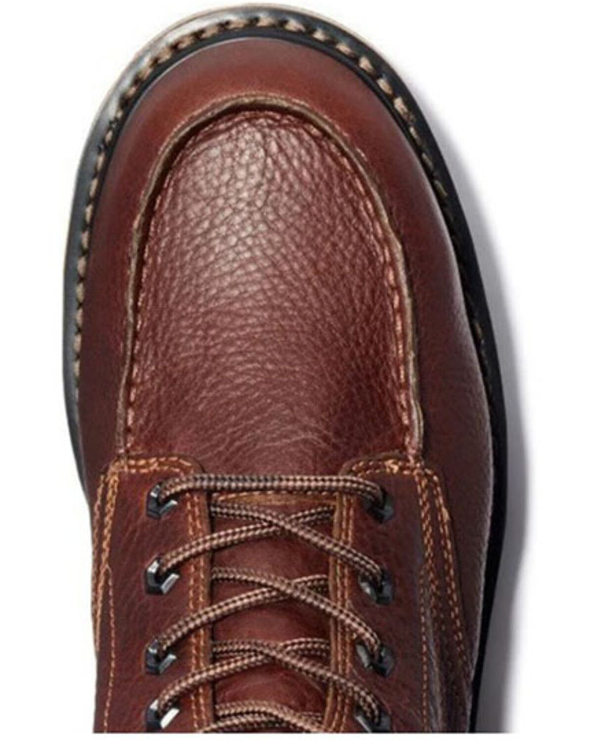 Image #3 - Timberland PRO Men's 6" Gridworks Waterproof Moc Work Boots - Soft Toe, Black, hi-res