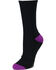 Image #1 - Shyanne® Women's 3 Pack Crew Socks, Black, hi-res