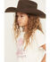 Image #2 - Shyanne Girls' Cowgirl at Heart Short Sleeve Graphic Tee, Off White, hi-res