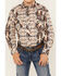 Image #3 - Rock & Roll Denim Boys' Southwestern Stripe Print Long Sleeve Snap Stretch Western Shirt, Chocolate, hi-res