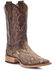 Image #1 - Corral Men's Exotic Python Western Boots - Broad Square Toe , Taupe, hi-res