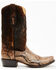 Image #2 - Corral Men's Exotic Python Western Boots - Square Toe , Brown, hi-res