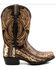 Image #2 - Dan Post Men's Kauring Snake Exotic Western Boots - Square Toe, Brown, hi-res