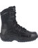 Image #3 - Reebok Women's Stealth 8" Lace-Up Black Side-Zip Work Boots - Composite Toe, Black, hi-res