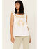 Image #1 - Cotton & Rye Women's Embroidered Ruffle Tank Top, , hi-res