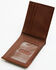Image #2 - Cody James Men's Croc Embossed Leather Bifold Wallet, Brown, hi-res