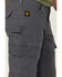 Image #2 - Hawx Men's' Origin Ripstop Straight Work Pants, Grey, hi-res