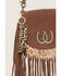 Image #1 - Shyanne Leopard Print Lipstick Case Bag Charm, Leopard, hi-res
