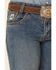 Image #2 - Cinch Boy's White Label Relaxed Fit Jeans, Denim, hi-res