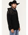 Image #1 - Moonshine Spirit&reg; Men's Midnight Camo Color-Blocked Zip-Front Hooded Pullover, Camouflage, hi-res