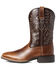 Image #2 - Ariat Men's Sport Western Performance Boots - Broad Square Toe, Brown, hi-res