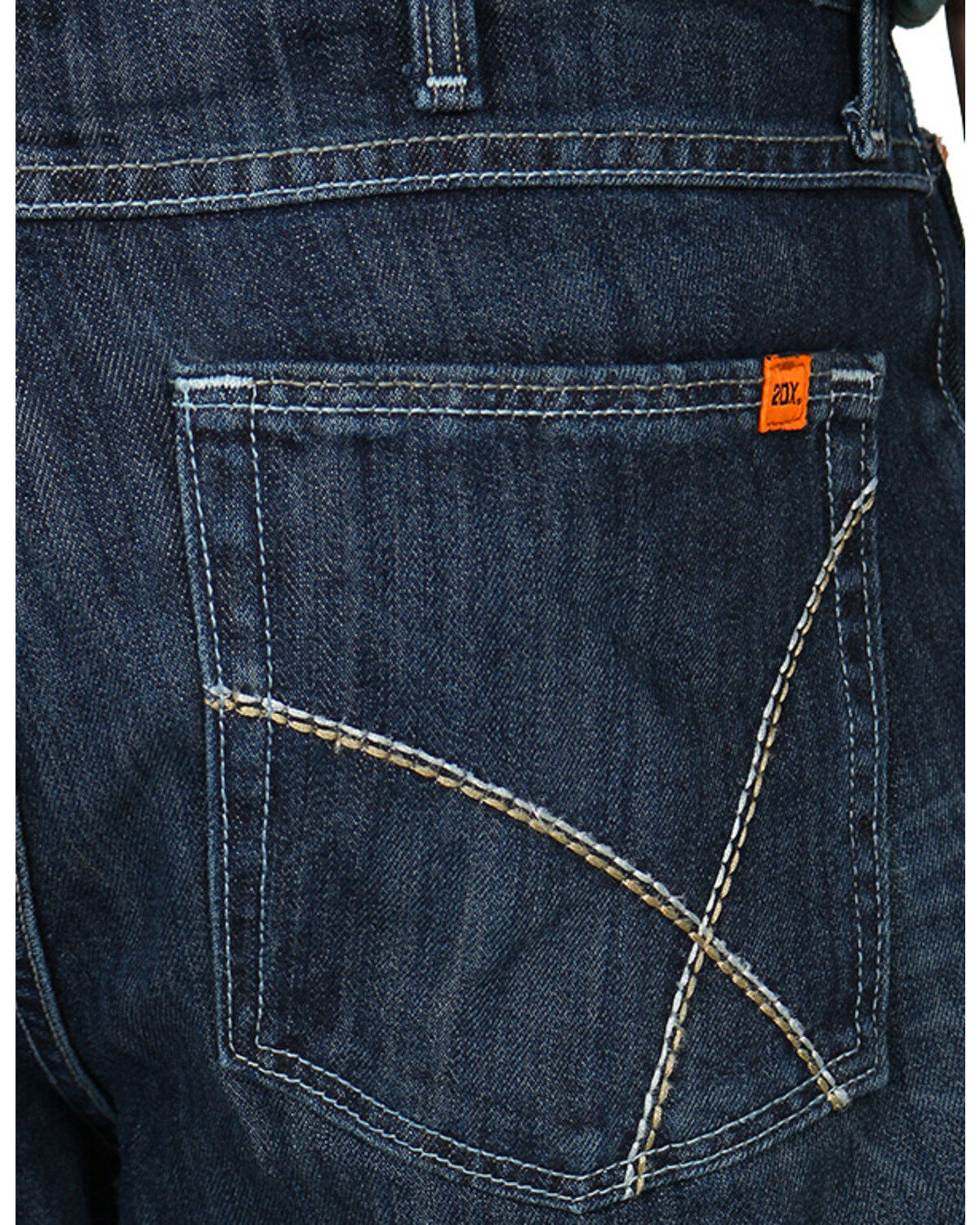 Image #5 - Wrangler 20X Men's Flame Resistant Vintage Boot Cut Jeans, Denim, hi-res
