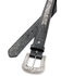 Image #2 - Shyanne Women's Pewter Stone Belt, Black, hi-res