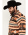 Image #2 - Cinch Men's Southwestern Print 1/4 Snap Pullover, , hi-res