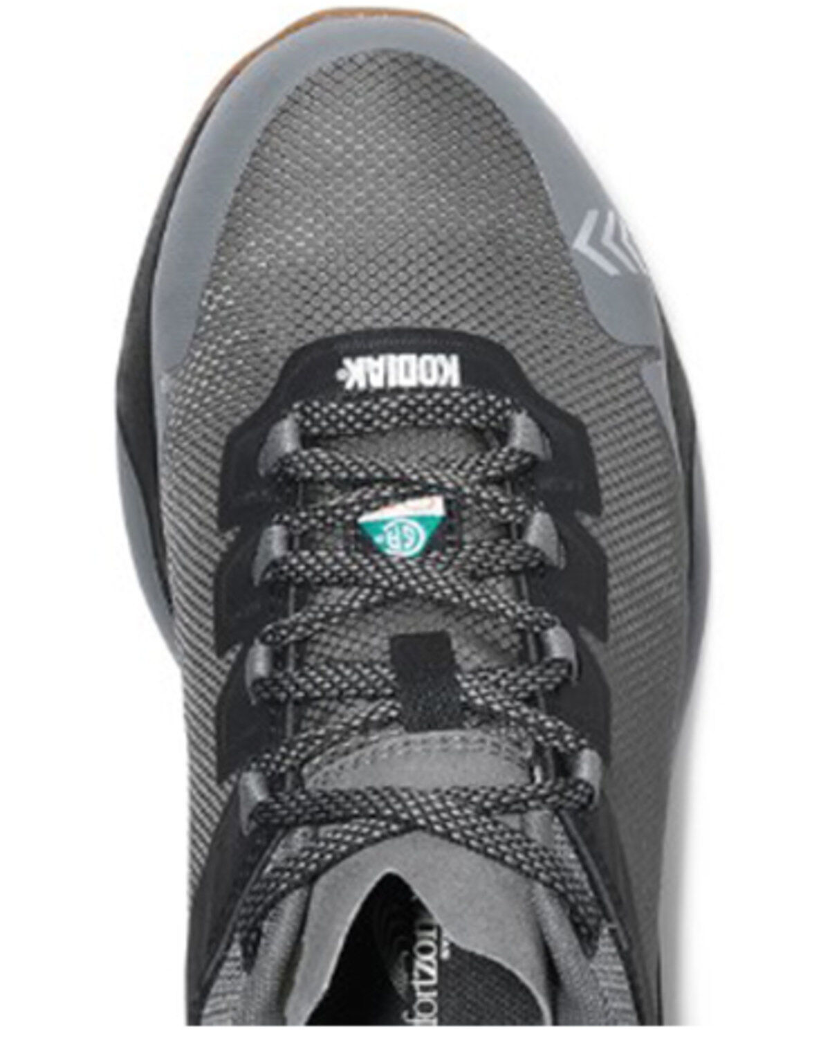 Image #6 - Kodiak Women's Quicktrail Low Athletic Work Shoes - Nano Composite Toe, Grey, hi-res