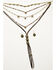 Image #1 - Shyanne Women's Soleil Layered Necklace Earring Set, Gold, hi-res