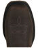 Image #6 - Double H Men's 10" Deep Scallop Waterproof Work Boots - Composite Toe, Black/brown, hi-res