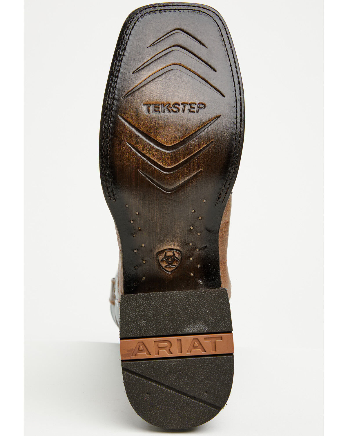 Image #7 - Ariat Men's Cattle Creek Western Boots - Broad Square Toe, Brown, hi-res