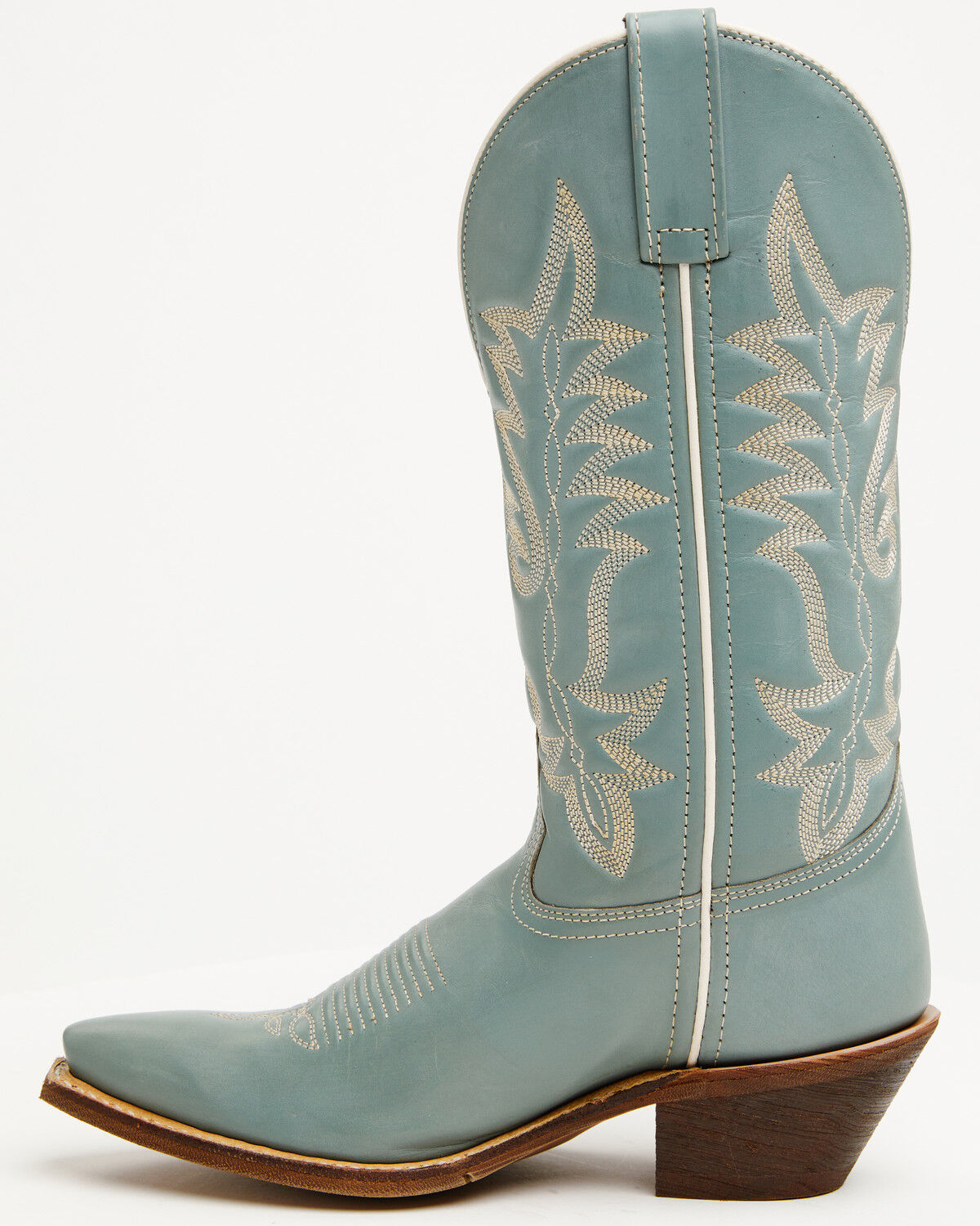Image #3 - Laredo Women's Carly Western Boots - Snip Toe, Light Blue, hi-res