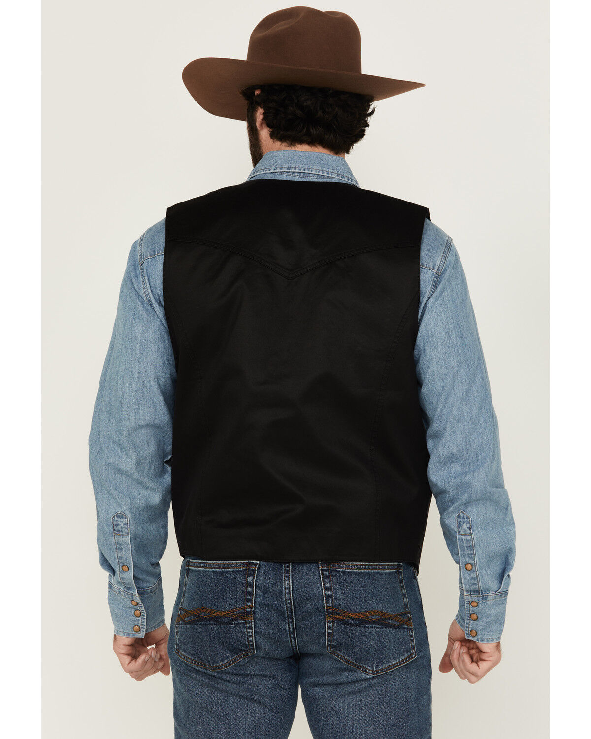 Image #4 - Moonshine Spirit&reg; Men's Night Shift Oilskin Vest, Black, hi-res