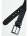 Image #2 - Carhartt Men's Anvil Leather Basic Belt, Black, hi-res