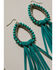 Image #2 - Idyllwind Women's Move Like Me Fringe Earrings, Turquoise, hi-res