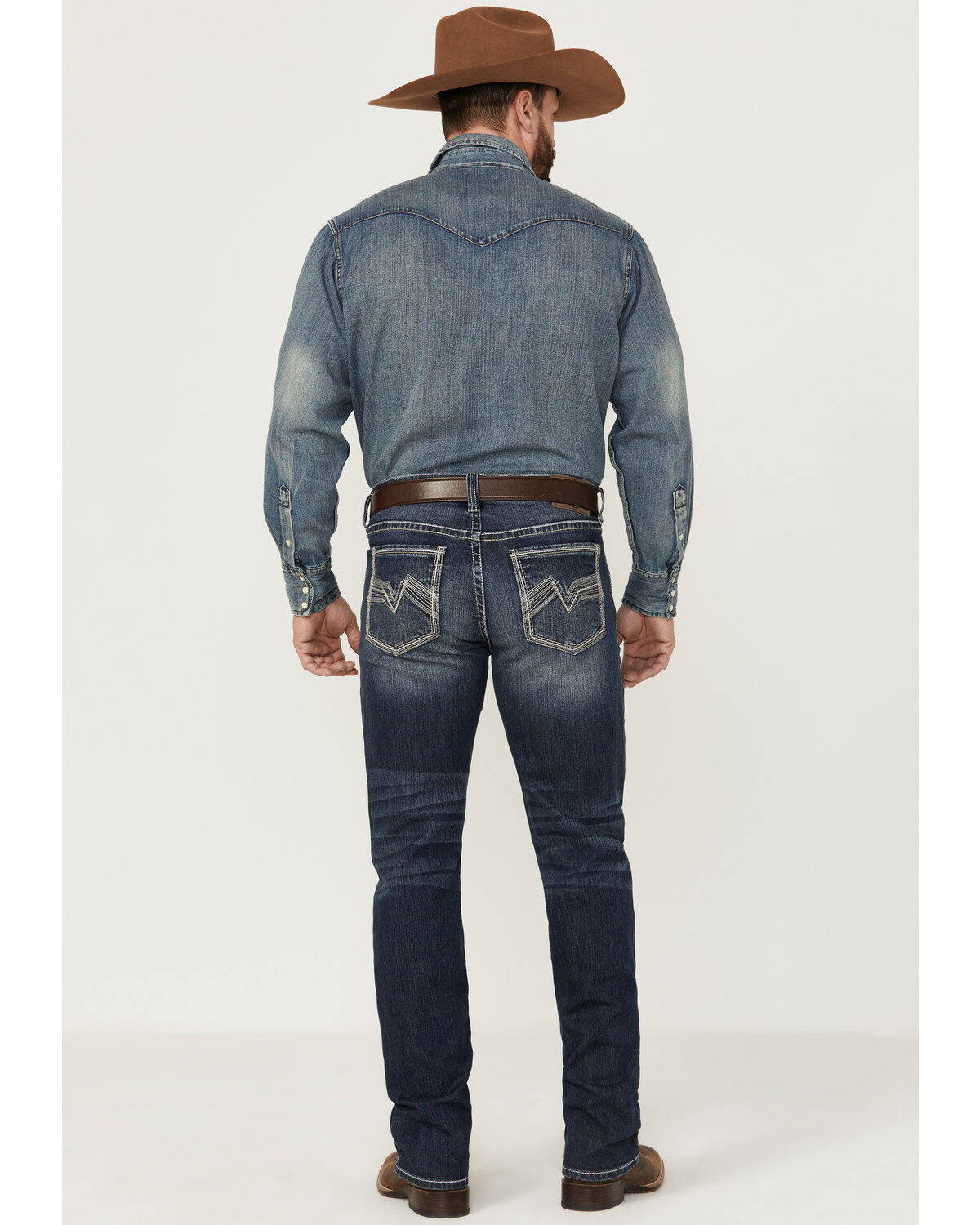 Image #3 - Cody James Men's Moonlight Wash Jackson Slim Straight Stretch Denim Jeans, Medium Wash, hi-res