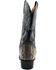 Image #5 - Dan Post Men's Karung Snake Exotic Western Boots - Square Toe, Black, hi-res