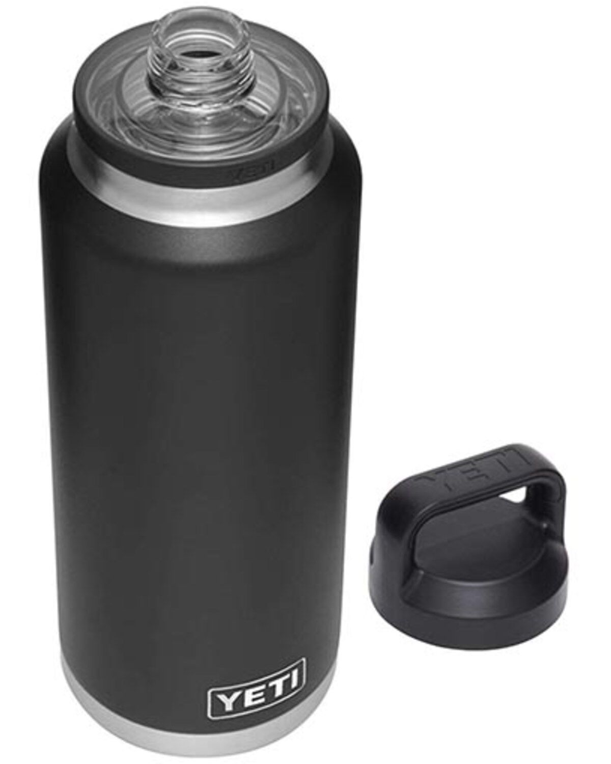 Image #3 - YETI Rambler&reg; Chug Cap 46oz Water Bottle, Black, hi-res