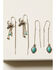 Image #2 - Idyllwind Women's Tularosa Earring Set - 5 Piece, Silver, hi-res