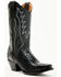 Image #1 - Dan Post Women's Exotic Snake Western Boots - Snip Toe, Black, hi-res