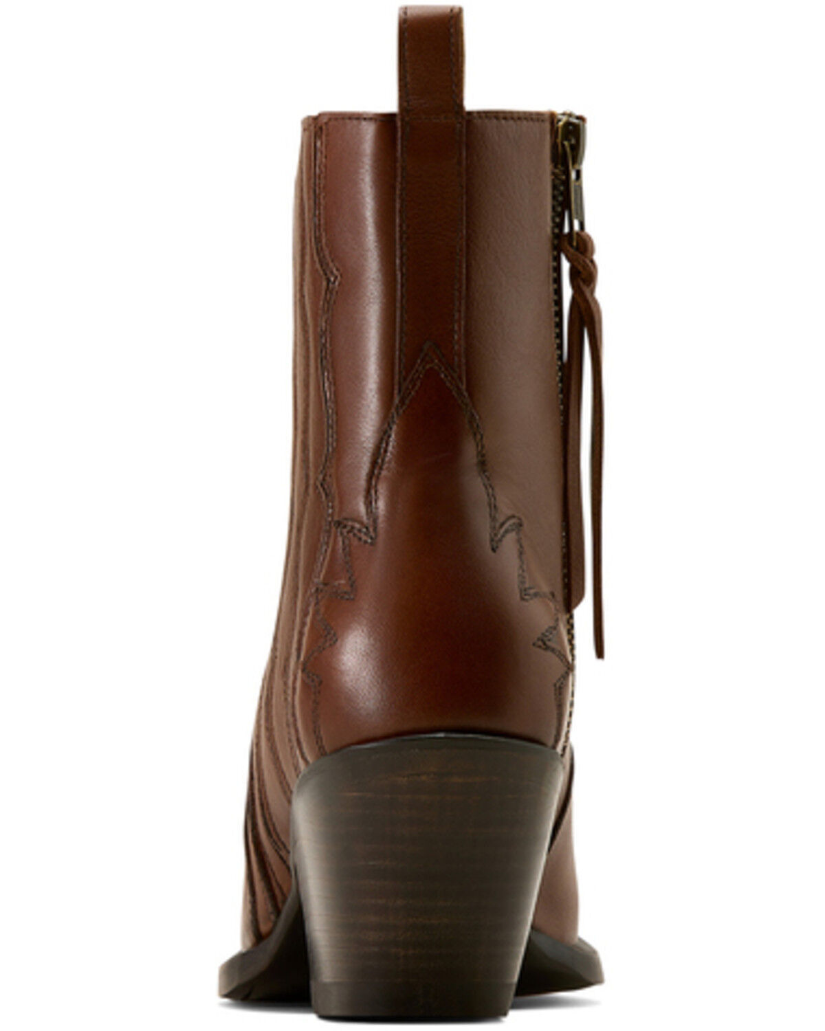 Image #4 - Ariat Women's Jade Western Booties - Snip Toe, Brown, hi-res