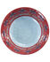 Image #2 - HiEnd Accents 14-Piece Spirit Valley Melamine Dinnerware Set, Red, hi-res