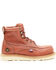 Image #2 - Hawx Men's USA Moc Wedge Value Work Boots - Steel Toe, Dark Brown, hi-res