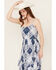 Image #2 - Wrangler Retro Women's Paisley Print Midi Dress , Light Blue, hi-res