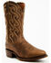 Image #1 - Dan Post Men's 12" Leon Western Performance Boots - Round Toe, Brown, hi-res