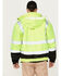 Image #4 - Hawx Men's 3-In-1 Hi-Vis Bomber Work Jacket - Tall , Yellow, hi-res