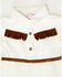 Image #3 - Sugar California Infant Girls' Fringe Long Sleeve Button-Down Denim Tutu Dress, Ivory, hi-res