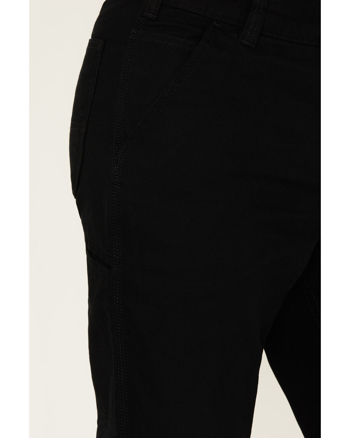 Image #2 - Carhartt Men's Rugged Flex&reg; Rigby Dungaree Work Pants, Black, hi-res