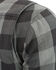 Image #5 - Milwaukee Performance Men's Aramid Checkered Plaid Biker Shirt, Dark Grey, hi-res